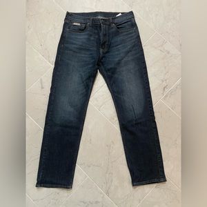 Calvin Klein Standard Straight 32x32 Dark Wash Jeans